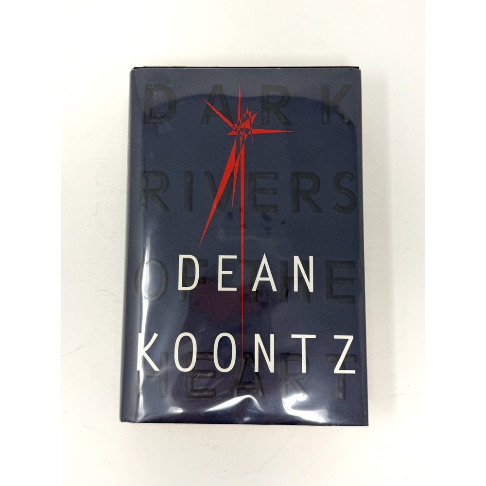 Signed Dean Koontz Dark Rivers of the Heart 1st Trade Edition Hardcover 1994